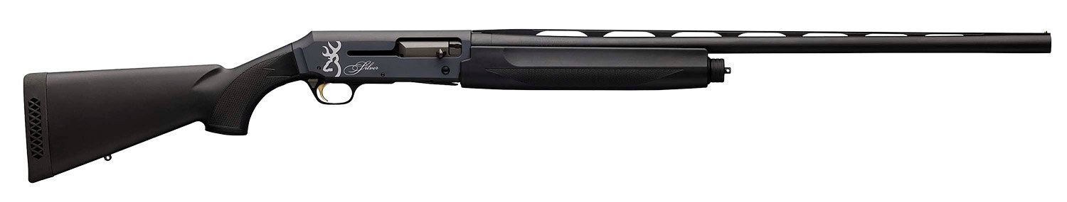Browning Silver Field 12 Gauge 26" 3.5" 4+1, Alloy Receiver, Two-Tone Gray/Black Finish, Synthetic Stock - Browning - 12 Gauge