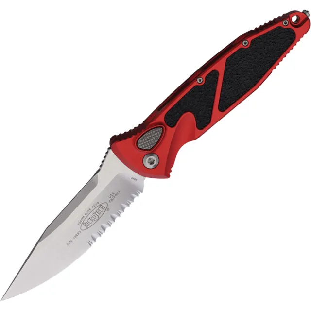 Microtech SOCOM Elite 160A-11RD 3.98 In SE/PS/SW Red ALU Handle