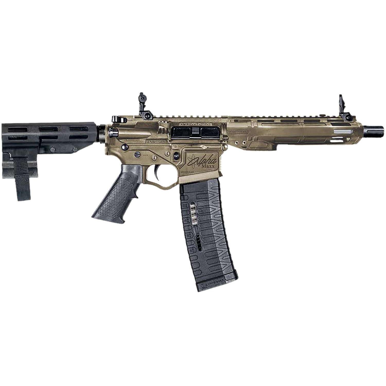 American Tactical Inc Alpha Maxx 5.56x45mm NATO 7.5 in 60+1 Flat Dark Earth