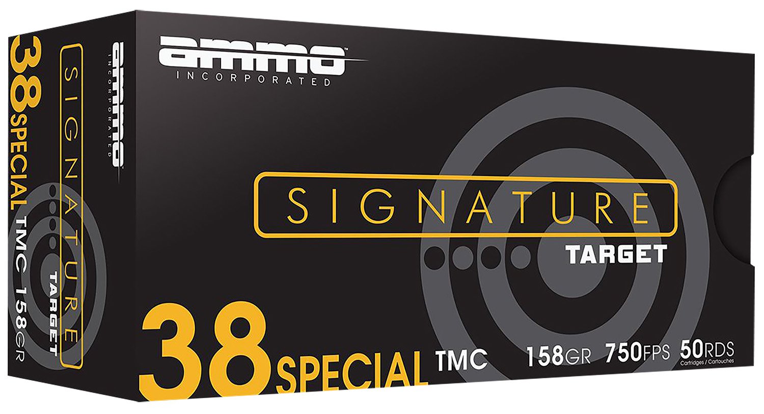 Ammo Inc. Signature .38 Special 158gr TMC - 50 Rounds