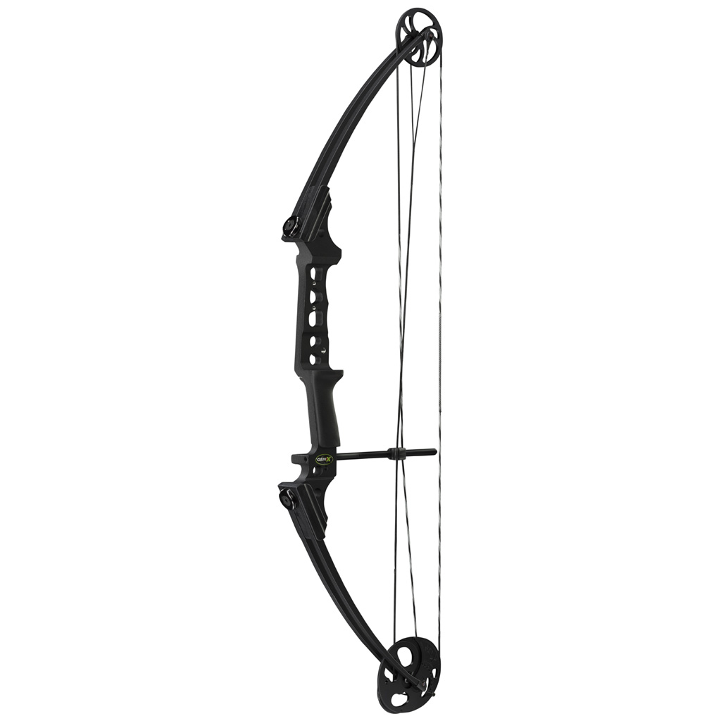 Genesis 12307 Gen X Bow Black LH, 25-40 lbs Draw, 21-30 in Length
