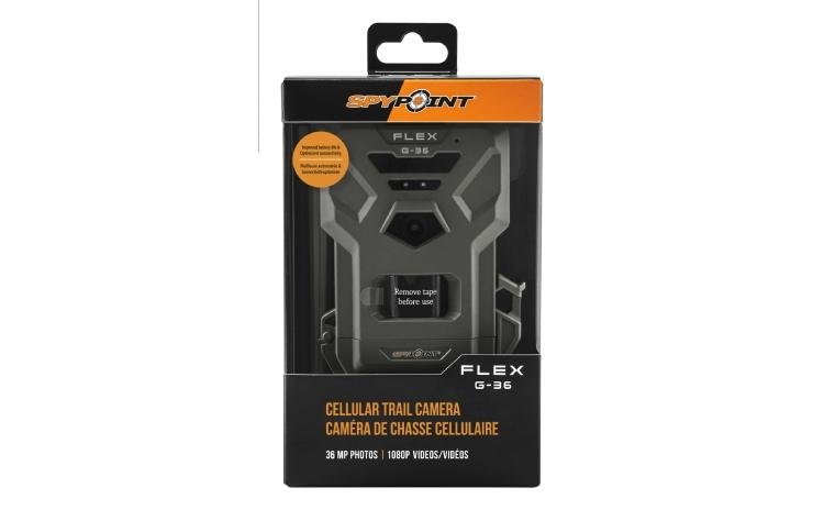 Spypoint 2378 Flex-G36 Trail Camera 36MP 1080p Video US Bundle - GG TELECOM /SPYPOINT