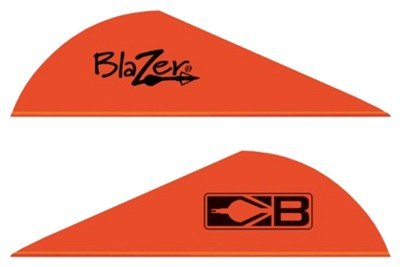 Bohning Blazer Vanes Neon Red 36 pk. 10831NR2 Universal Archery Stabilizer - Bohning