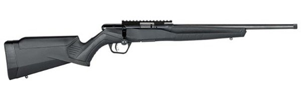 Savage Arms B17 FVSR Bolt Action 17 HMR Caliber, 10+1 Capacity, 16.25" Threaded/Heavy Barrel, Matte Blued Metal Finish, Matte Black Synthetic Stock Right Hand (Full Size) - SAVAGE ARMS - 17 HMR