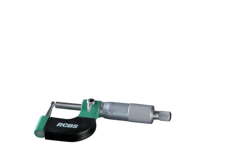 RCBS Vernier Ball Micrometer 0-1 Inch Accuracy 0.0001 Inch Gauge 87324