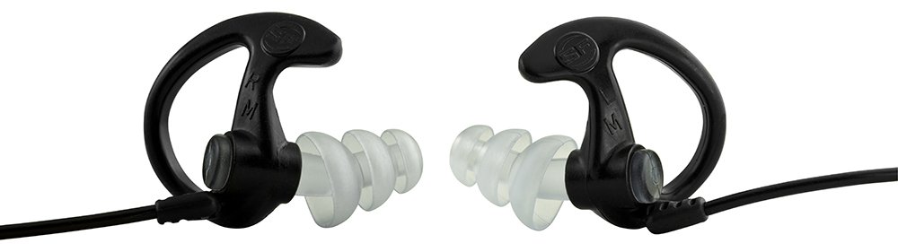 SureFire EP5-BK-MPR Sonic Defenders Max Ear Plugs Medium Black 1 Pair