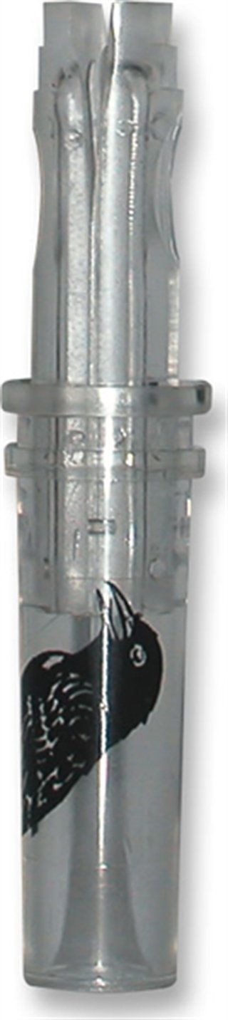 Haydel's TC87 Triple Tone Crow Call, Clear Acrylic, Crow/Hawk Sounds - HAY - TURKEY
