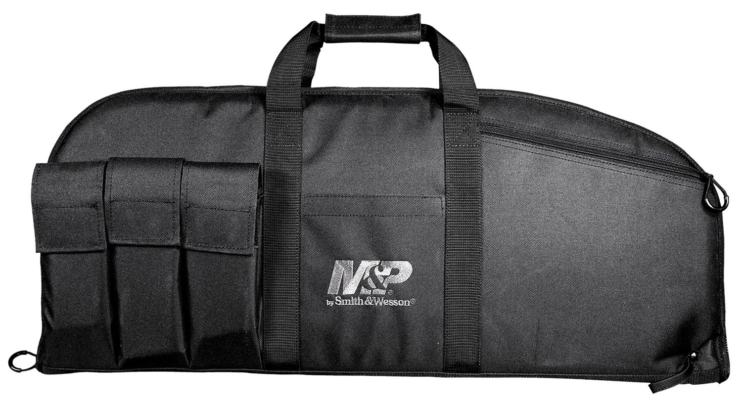 Smith & Wesson M&P Duty Series 45" Gun Case with AR Mag Pouches - Black - M&P - BLACK