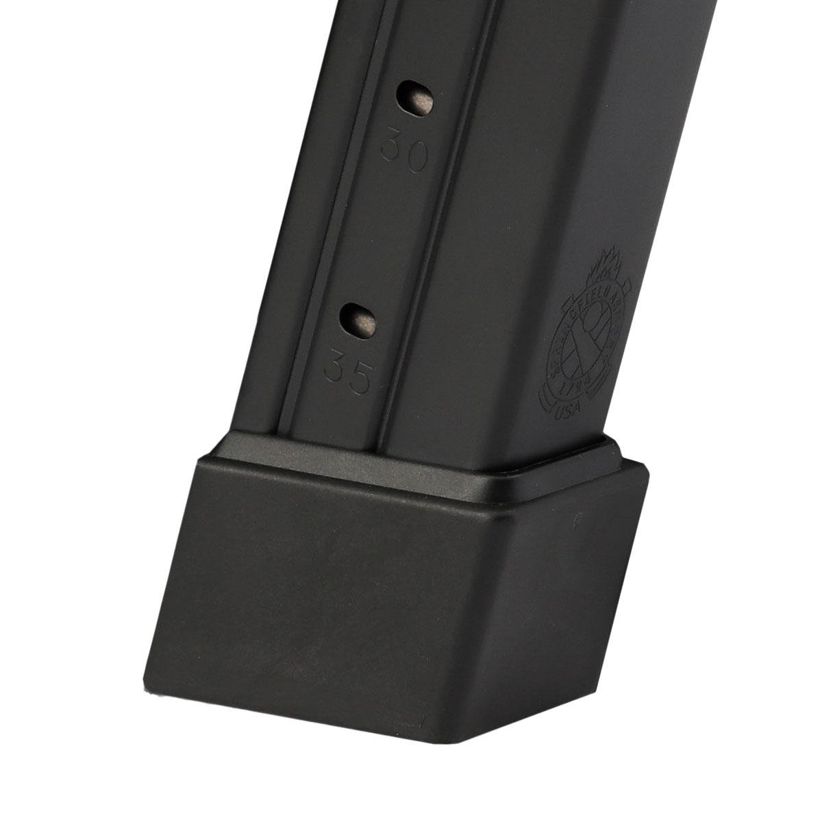 Springfield Armory XD-M Elite 9mm, 35-Round Extended Black Magazine, Steel Construction, Polymer Basepad, XDME5935