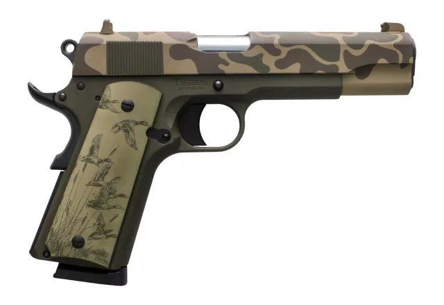 Buy Tisas Arms 10100516AA4 1911 A1 Stakeout Sports South Exclusive 45 ACP 8+1 5" Carbon Steel Barrel & Slide, Carbon Steel Frame w/Beavertail online