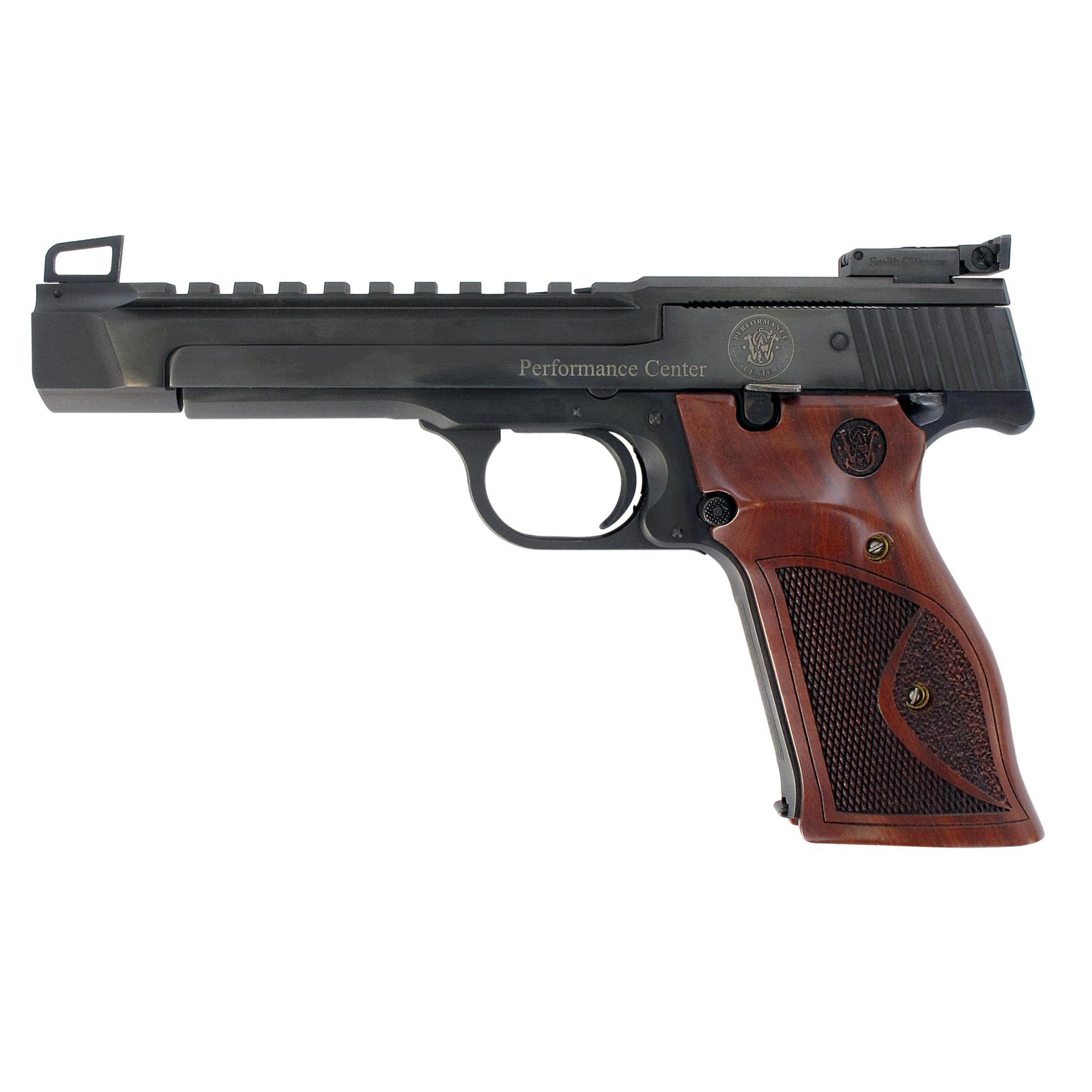 Smith & Wesson Model 41 22 LR 5.5 in Blued 10+1 SA Target Pistol - Smith & Wesson - 22 LR