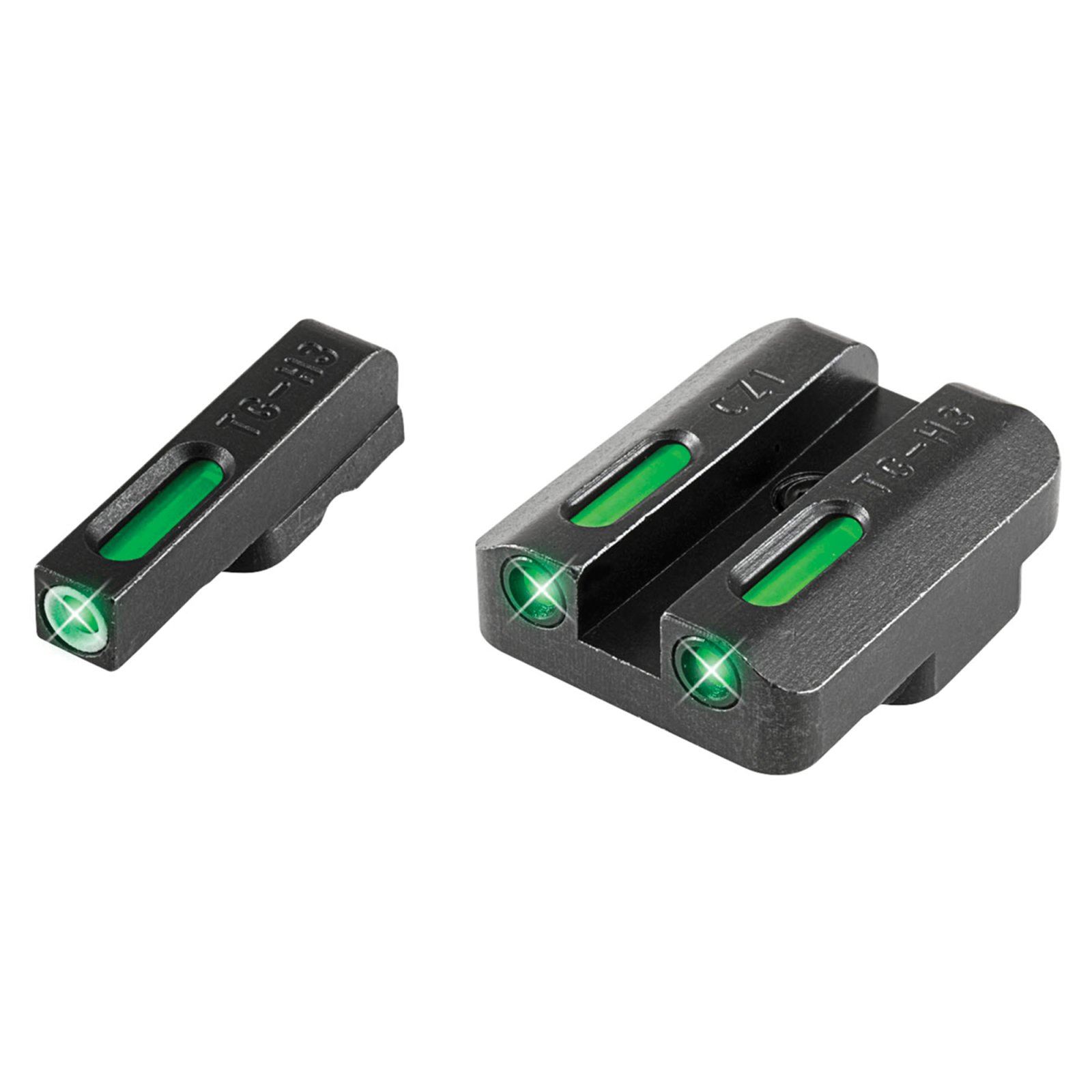 TRUGLO TG13CZ1A CNC Steel Tritium Fiber Optic Sights