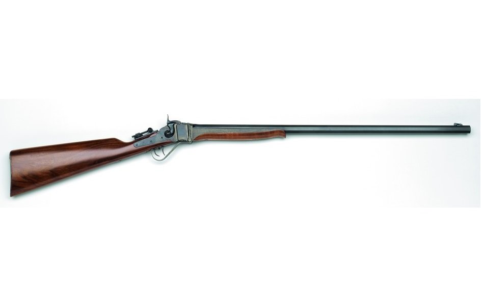 Chiappa 920.187 Little Sharps 24" Single Shot 22 Magnum Rifle - Blue, Case Hardened