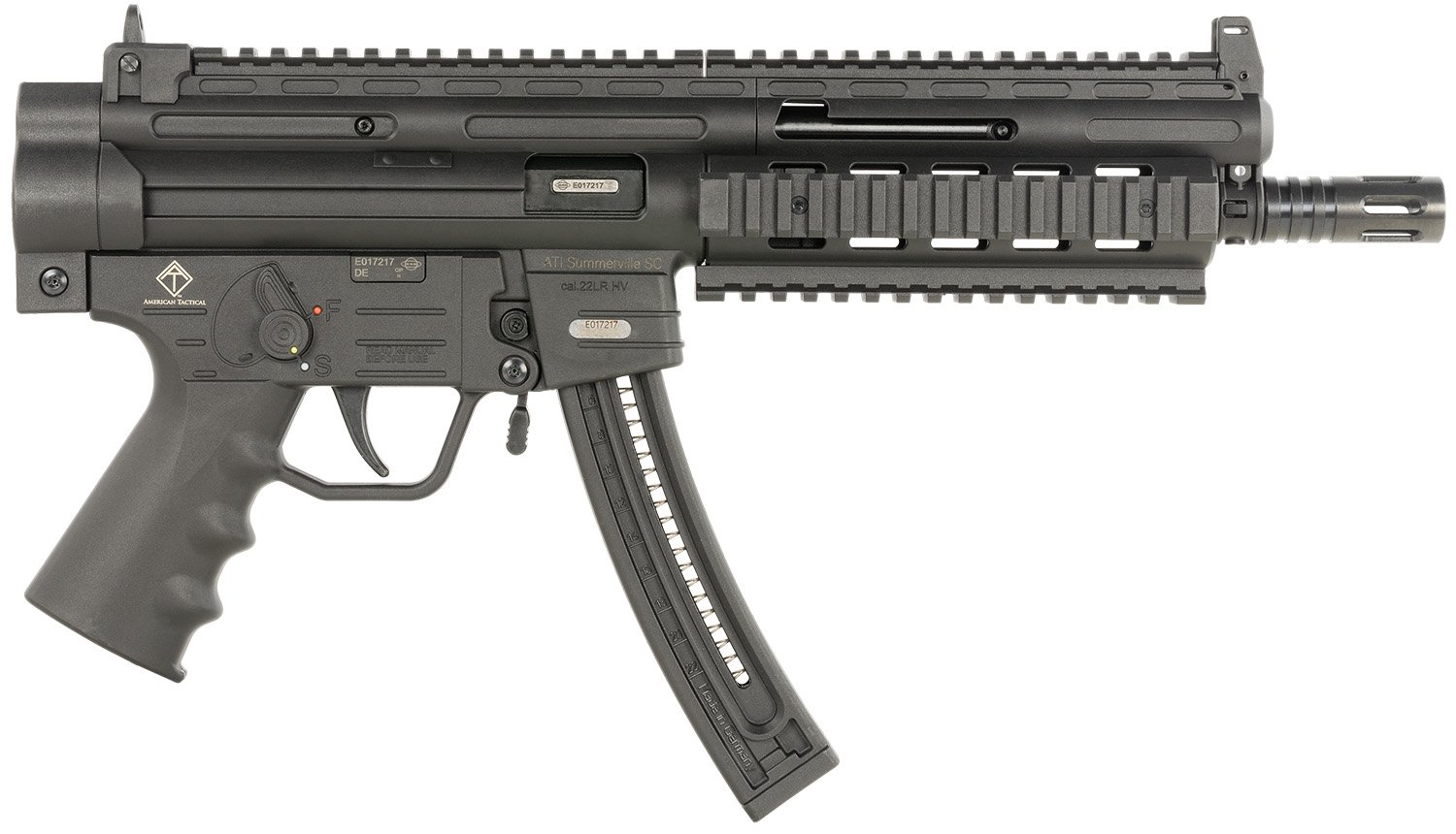 American Tactical Inc. Gsg-16 22 Long Rifle 16.25 in 10+1 Rounds Synthet... - Gerber - .22 LONG