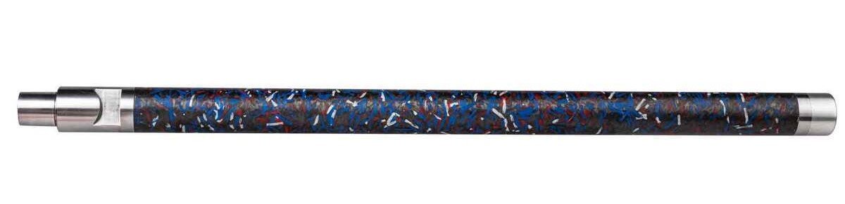 Tapco TAP22050 10/22 Barrel 22 LR Red White & Blue Carbon Fiber For Ruger 10/22 Rifles Bentz Chamber Red White & Blue Carbon Accent 1/2x28 DROP-IN BARREL  - Tapco - 22 LR