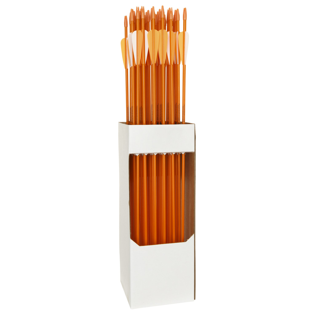 October Mountain 811314026781 Youth Fiberglass Arrows 26" 36-Pack