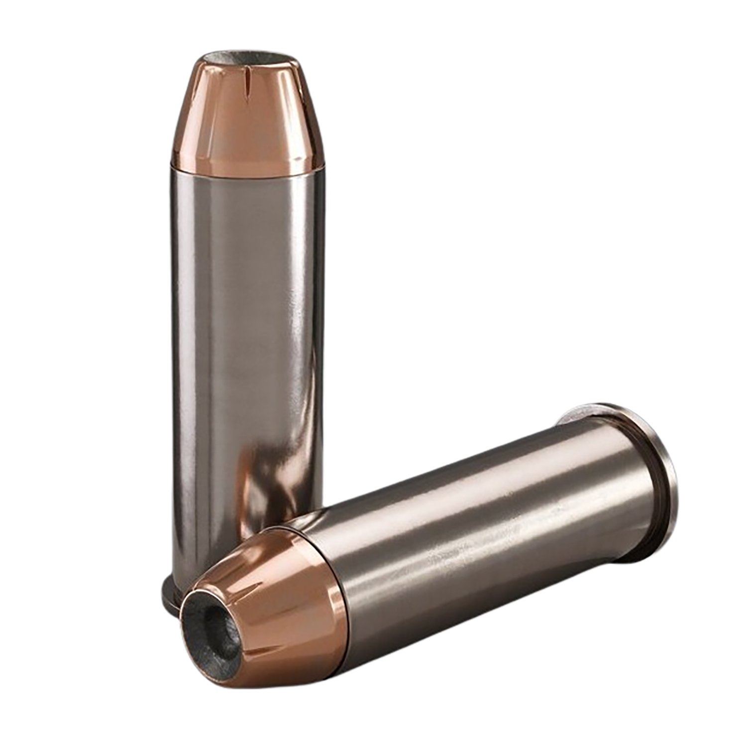 Underwood 44 Rem Mag 300GR JHP Nickel Plated Brass 20 Rounds - Underwood Ammo - .44 REMINGTON MAGNUM