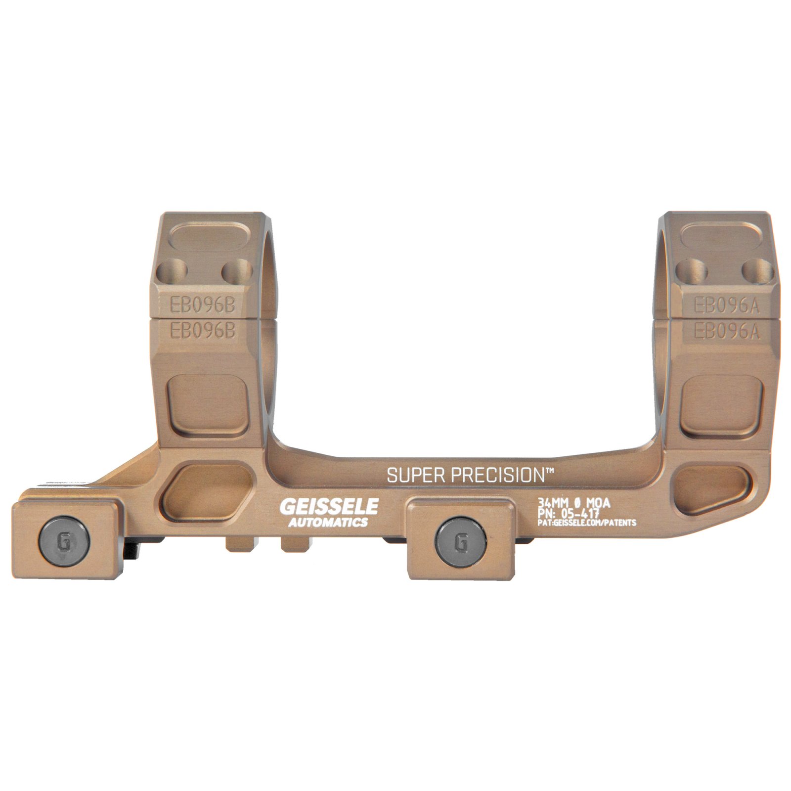 GEISSELE AUTOMATICS AR-15 Super Precision 34mm Scope Mount (05-417S)
