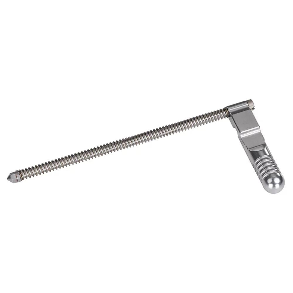 Volquartsen VF10EB-S Extended Bolt Handle & Recoil Rod for Ruger 10/22 Silver