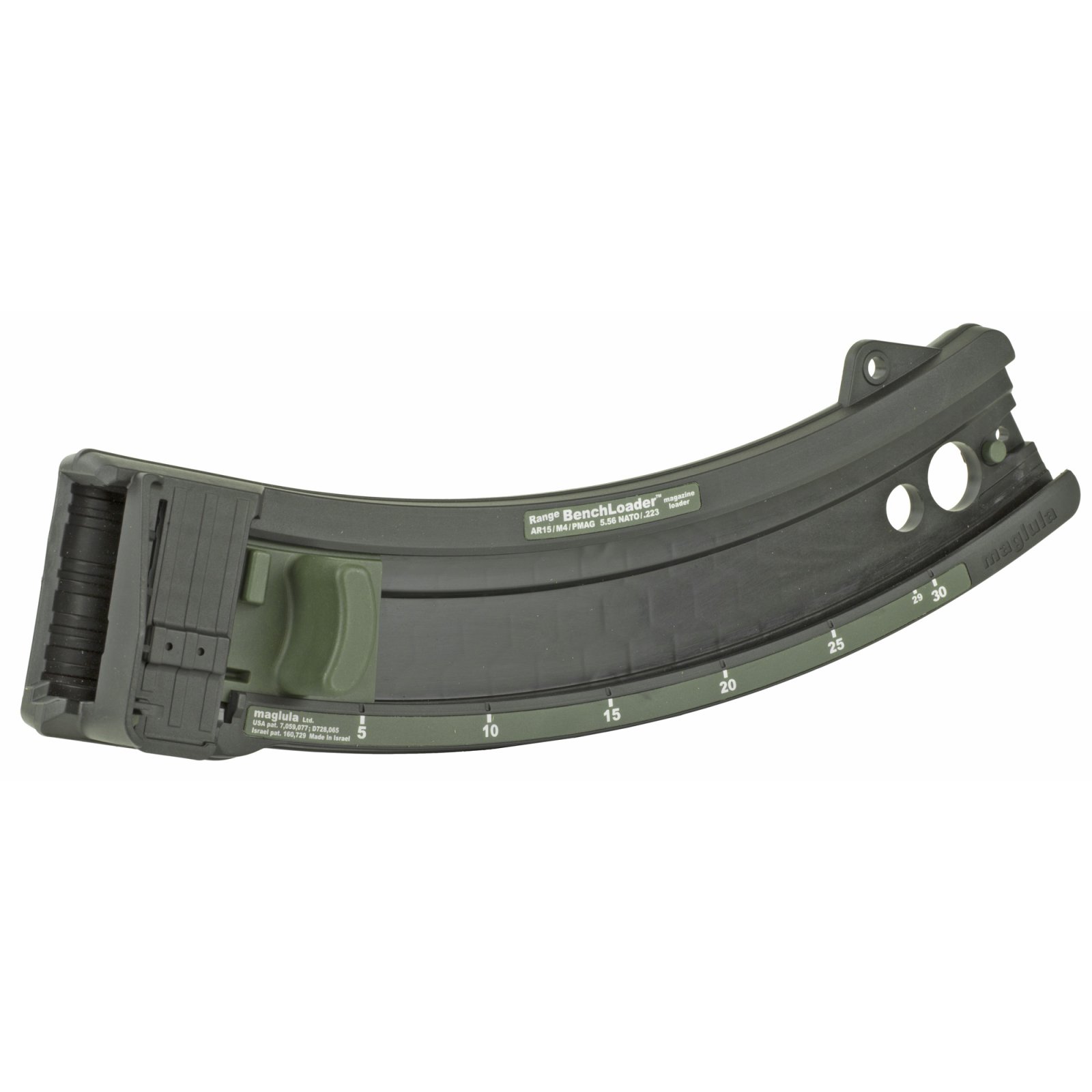 Maglula Range BenchLoader AR-15/M4 .223 Rem/5.56 Polymer Magazine Loader Black