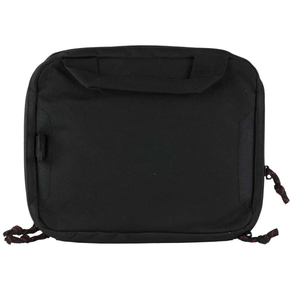 Allen Tac-Six Crew Tactical Pistol Case - Black, 600D Polyester, MOLLE System, Lockable Compartments - Allen Company - BLACK