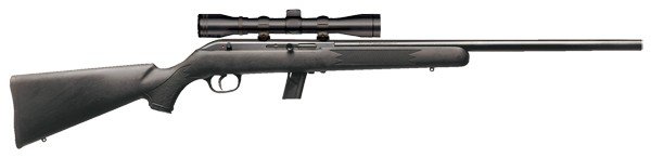 Savage 64 FVXP 22 LR 21 in Barrel Semi Auto 10 Round Black Synthetic - SAVAGE ARMS - 22 LR