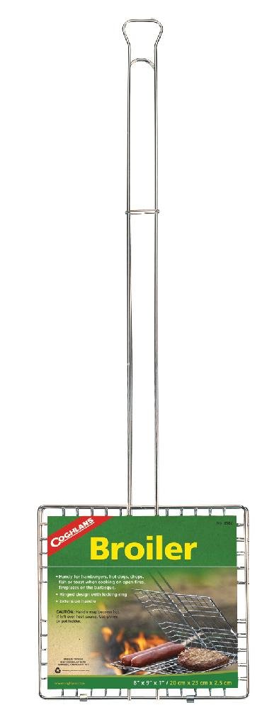 Buy COGHLAN'S 8982 Broiler 8'x9' Chrome Hinged Grill w/ Extension Handle online