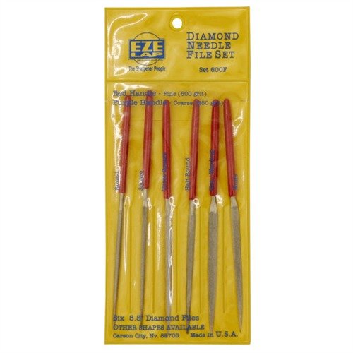 EZE-LAP 600F Diamond Needle Files Set, Fine Grit - EZE-LAP
