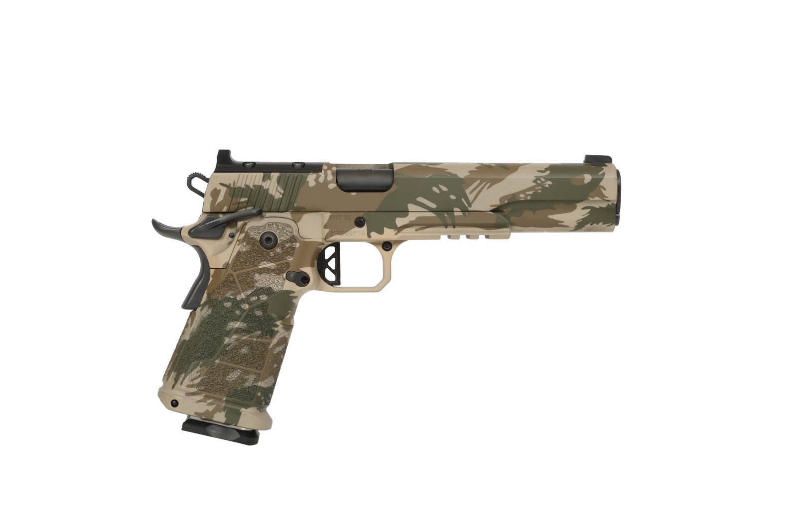 Kimber 3700899 1911 DS Warrior 10mm 6" Rhodesian Cerakote Camo Semi-Auto Pistol