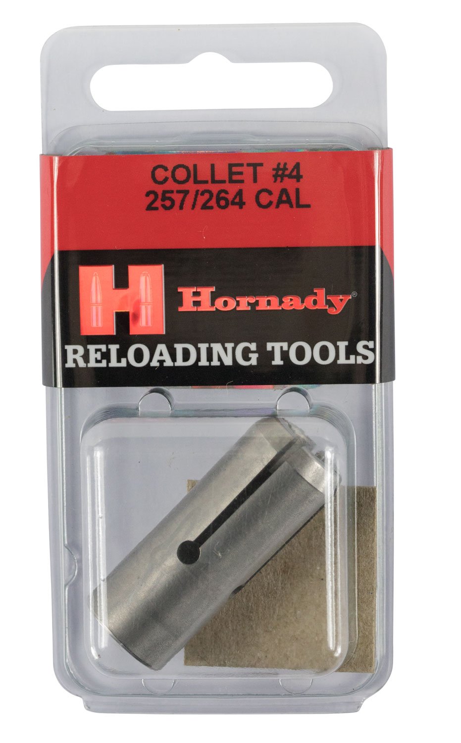 Hornady 392157 Cam Lock Bullet Collet #4 Silver .257/.264 Caliber - Horn Hunter - 264 CAL