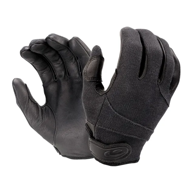 Buy Hatch StreetGuard SGK100FR Small Black Glove - Kevlar Interlock Liner, Neoprene & Nylon Spandex Back, Extreme-Grip Palms online