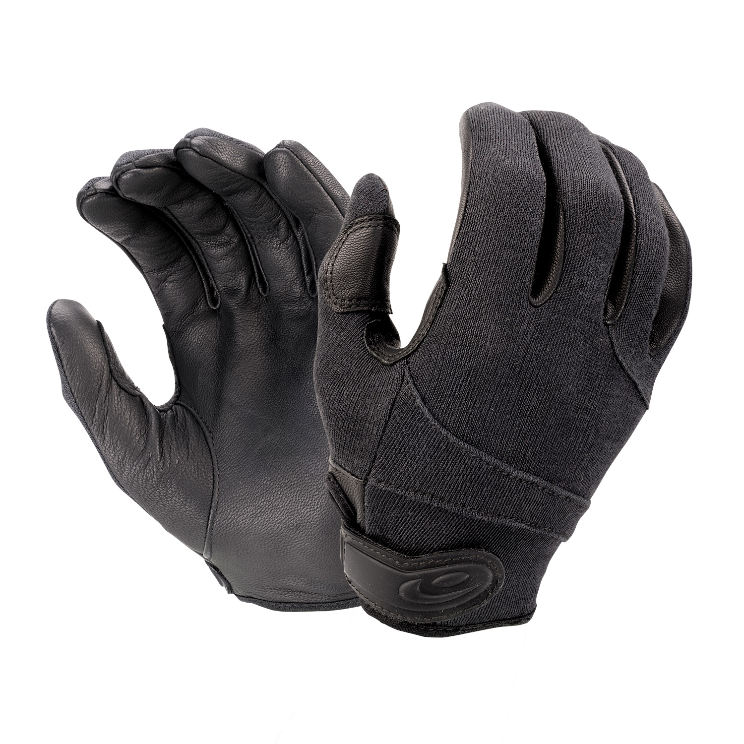 Hatch SGK100FR Medium StreetGuard Gloves, Black, Kevlar Interlock Liner, Extreme-Grip, Neoprene & Nylon Spandex Back