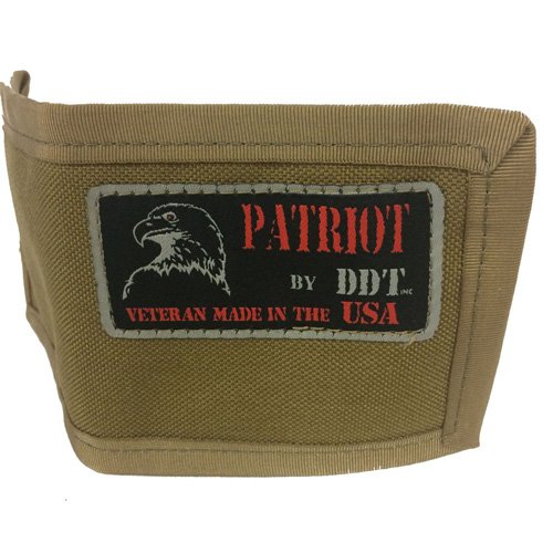 DDT Tango Mike Wallet Tan Nylon Billfold American Made 4 Card Slots