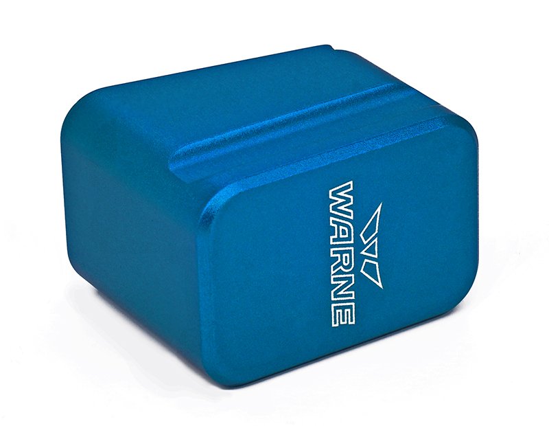 Warne 3127 Magazine Extension Glock 19/23 +5/9mm Blue - Warne - 9mm
