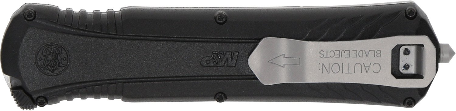 Smith & Wesson M&P OTF Folding Dagger 3.5" Aus-8 Spear Blade Black