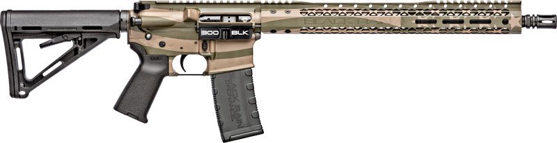 Black Rain Ordnance BRO-PAT-300BLK-FDE-OD 16" .300BLK Rifle FDE/OD Flag - Black Rain Ordnance - 300BLK