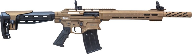 LSI Citadel CBOSS2512-BRZ-CA 12GA Semi Auto Shotgun Burnt Bronze