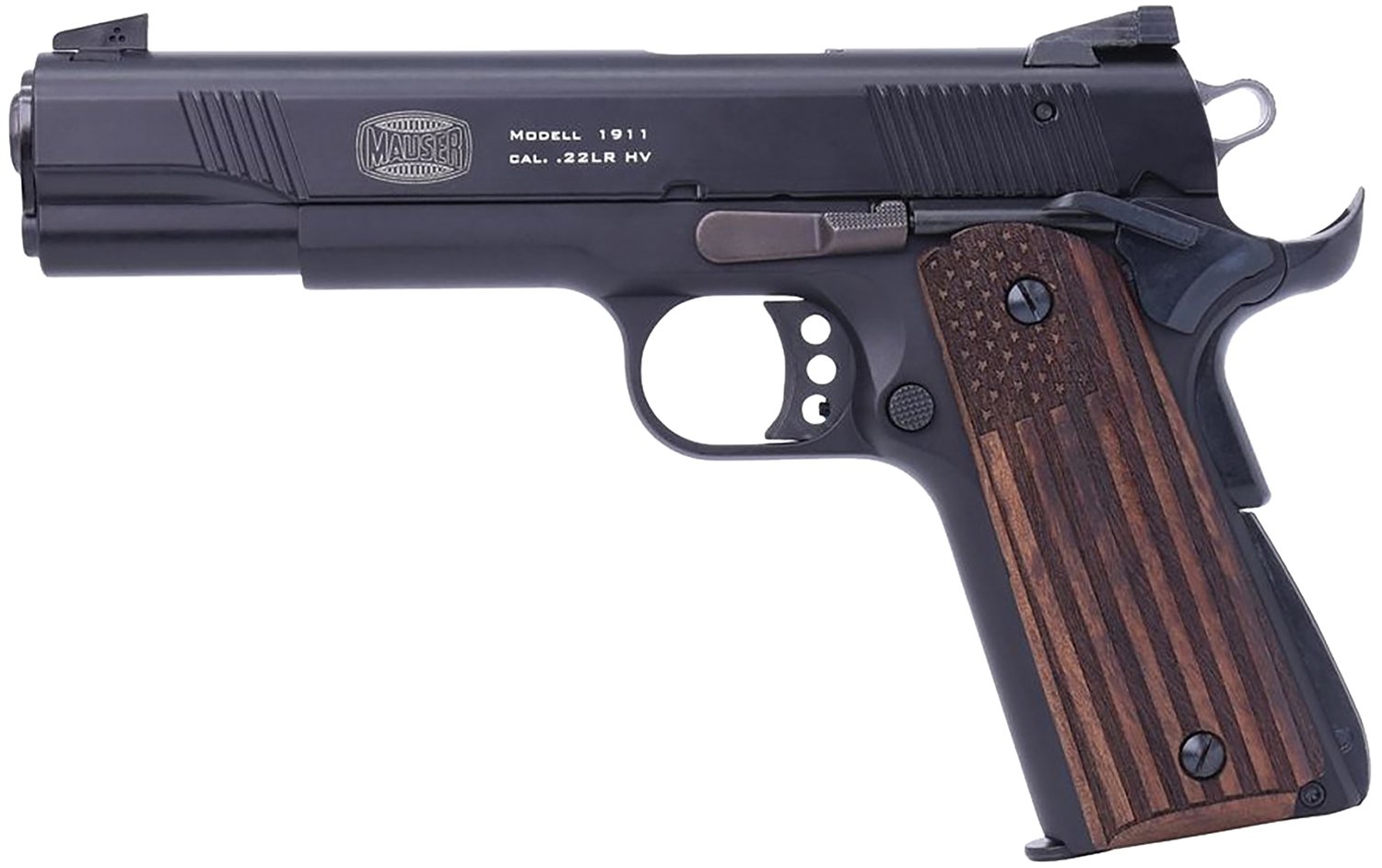 Mauser 4110608 22 LR 5 in Black Steel Barrel 10 Rounds Ambidextrous Action - BLS Supply - .22 LR