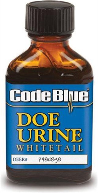 Code Blue OA1004 Doe Urine Deer Attractant 1oz Bottle - Code Blue - DEER