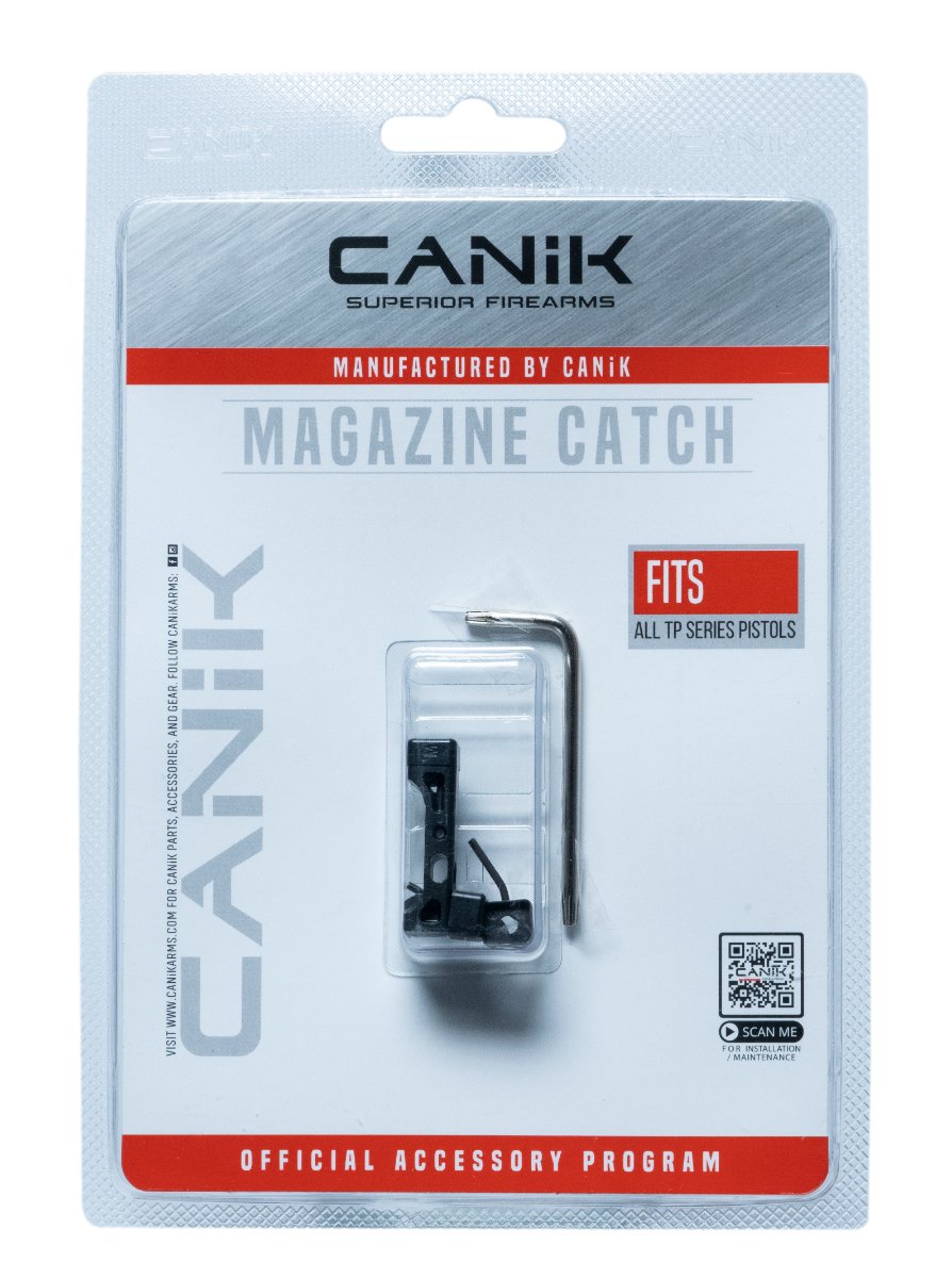 Canik PACN0750 Magazine Catch Black MIM Tenifer Finish 4 Sizes
