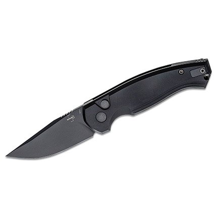 Boker 01BO365 Karakurt 3" Black Aluminum Scales, 154CM Blade