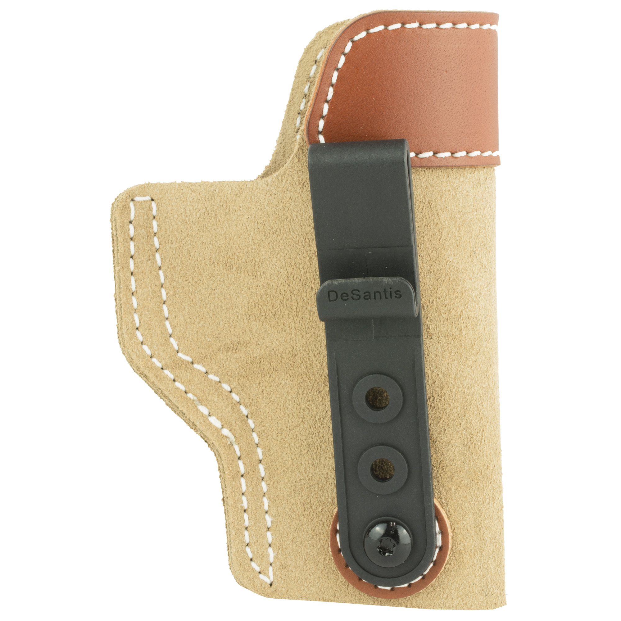 DeSantis 106NAB6Z0 Sof-Tuck IWB Holster Tan Leather/Suede Glock 19/23/36