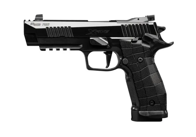 Sig Sauer P226X5 9mm 20+1 X-RAY 3 Sights DLC Black Alloy Grips - SIG SAUER - 9mm for sale at TheGunDock