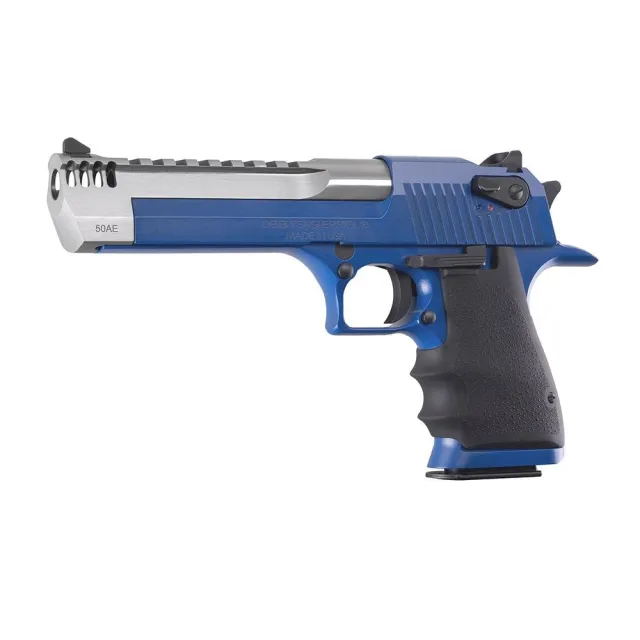 Magnum Research DE50NB .50 AE 6 In 7-Round NRA Blue Picatinny Rail - Magnum Research - .50 AE