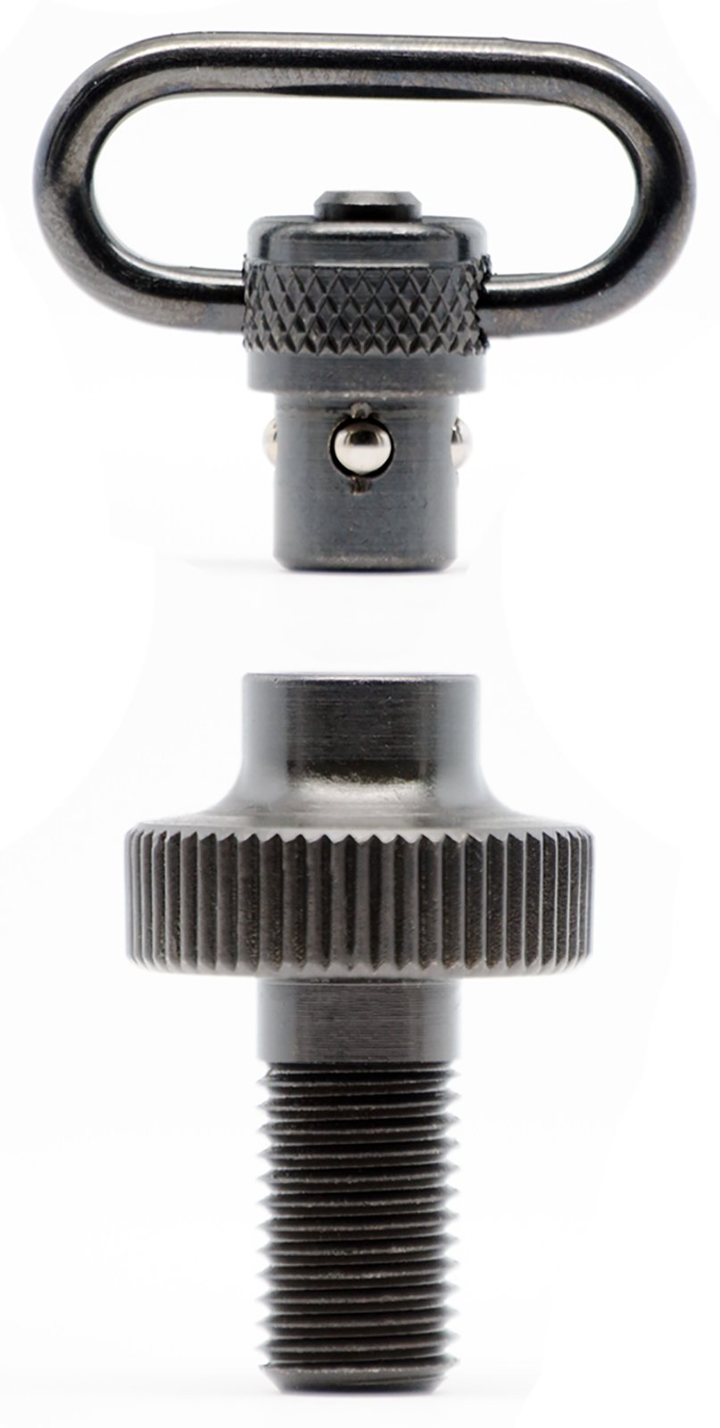 Buy GrovTec GTSW308 Mag Cap 1" Push Button Black Oxide Mossberg 500 12 Ga online