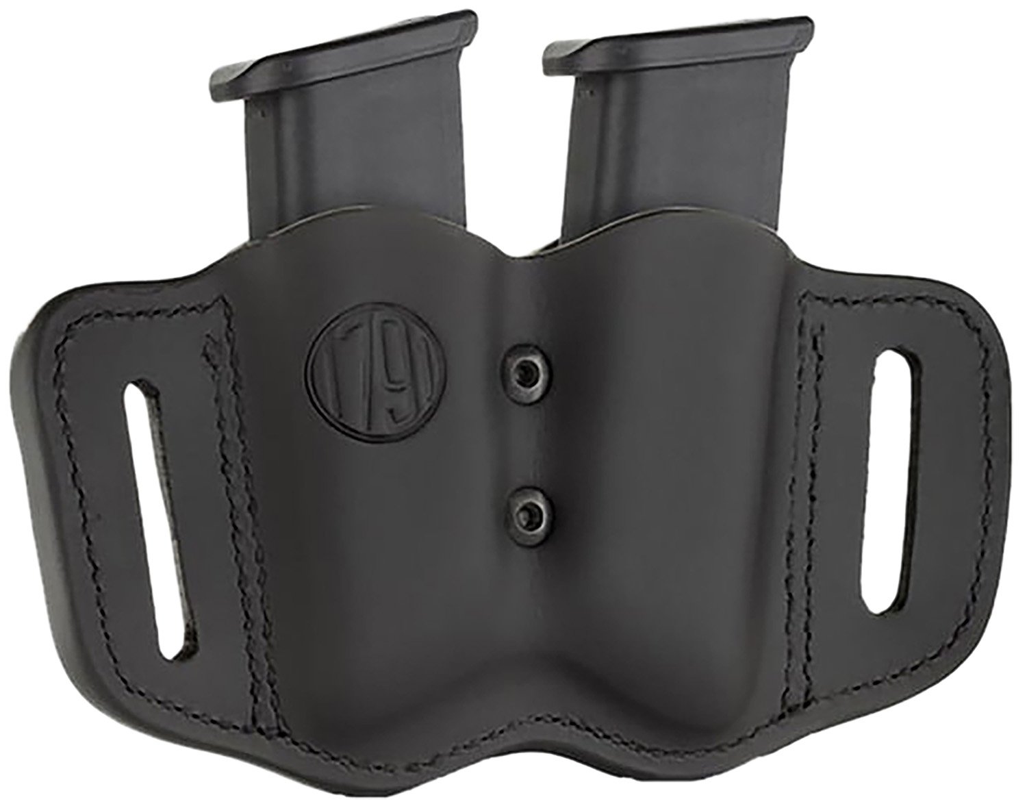 1791 Gunleather MAGF22SBLA MAG-F Double Mag Holster Stealth Black... - 1791 Gunleather - STEALTH BLACK
