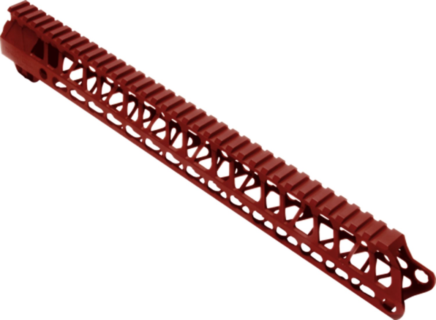 Buy Timber Creek ME15HGR Enforcer 15" AR-15 Handguard Red Anodized Aluminum online