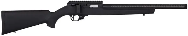 Volquartsen AL 17 HMR 9+1 16.75 Stainless Steel Black Hard Anodized Aluminum - Volquartsen - 17 HMR
