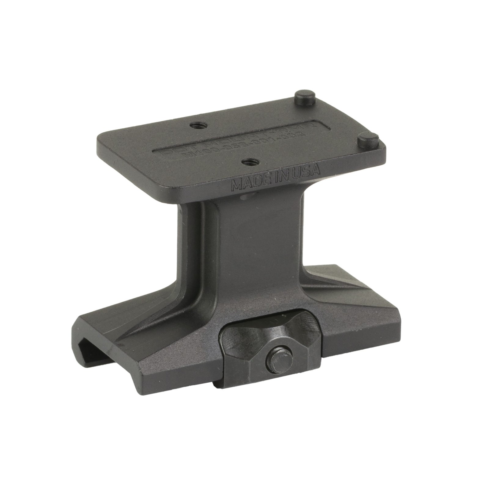Reptilia 100-110 DOT Mount, 1.93" Height, Anodized Black, Trijicon RMR