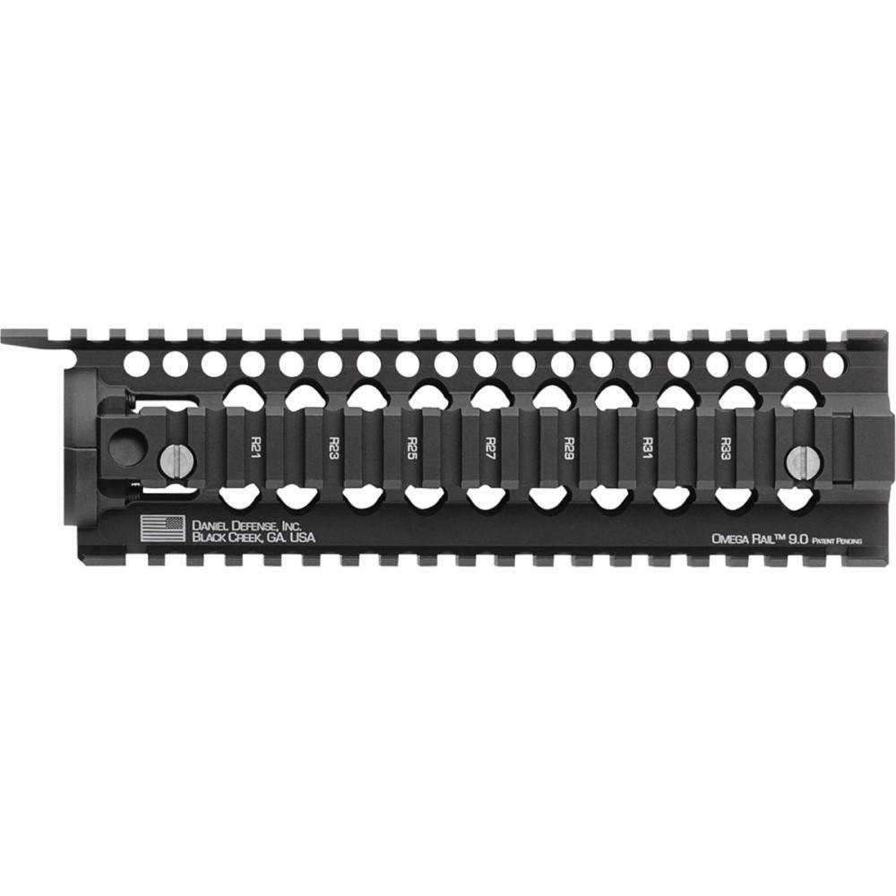 Daniel Defense 01-005-10002 Omega Rail 9.0" AR Mid-Length Free Float Black